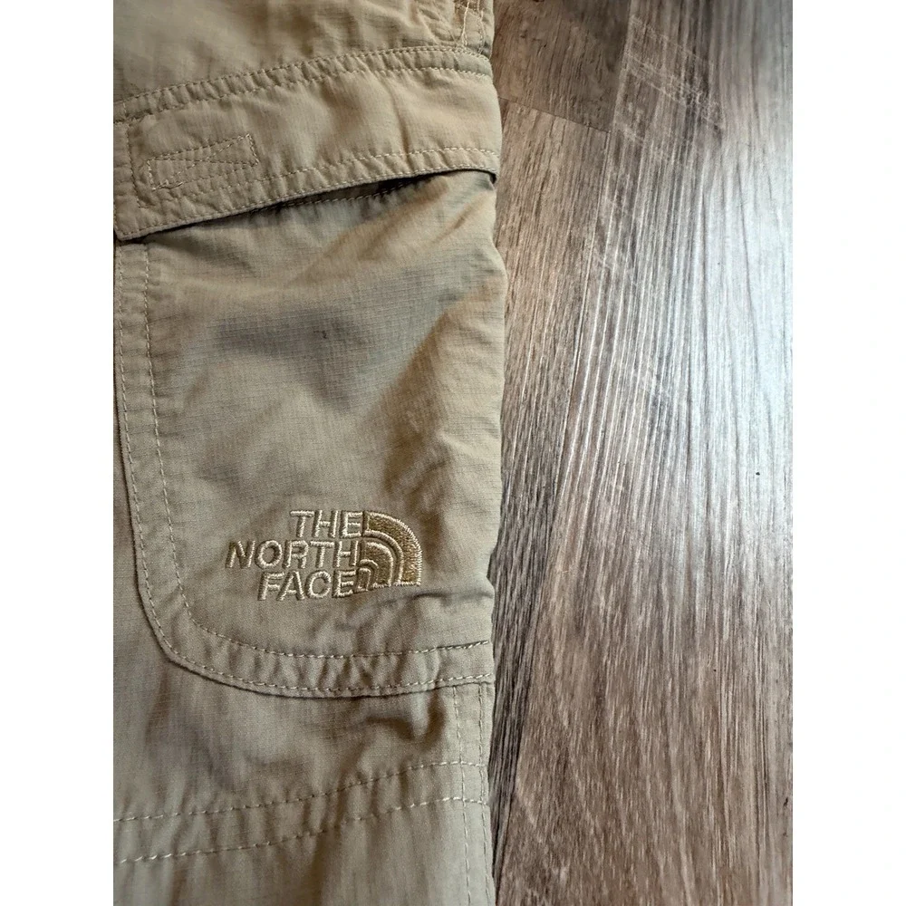 The North Face Mens 32 Horizon‎ Cargo Utility Shorts Beige Lightweight Hiking